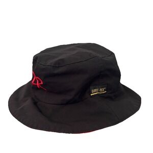 Zero Restriction Bucket Hat Gore-Tex Men One Size Black Waterproof Gold Made USA